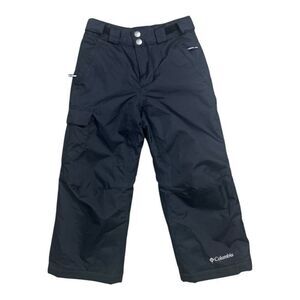 Columbia Omni Heat Kids Ski Black Pants Size XXS Girl Boy Snow Omni Tech Outgrow